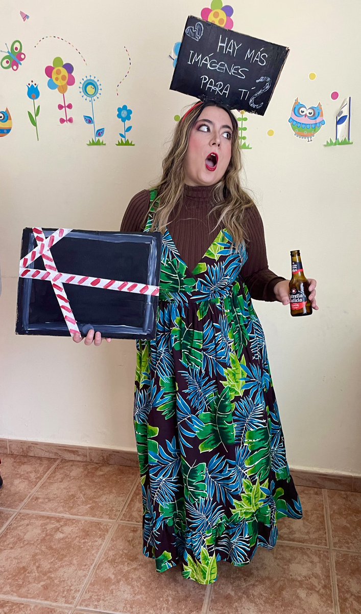 Hola <a href="/SandraBarneda/">Sandra Barneda</a> voy de ti. ¿Quieres más imágenes? 🤣🤣 #carnaval2026