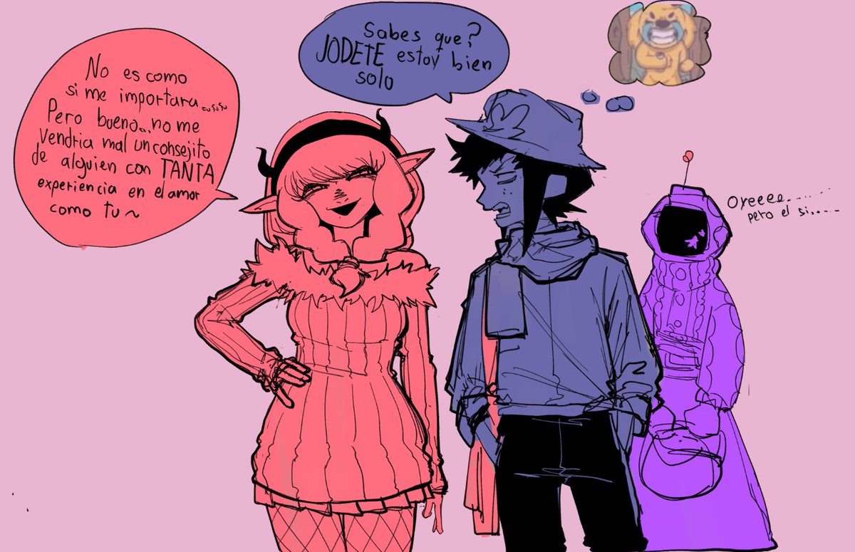 nunoisketchs's tweet image. FELI 14 dia de la amistah y el amorsh, un grupo de miserables salieron a matar el rato al no tener na qe hacer, están esperando a que llegue el resto, aver si con mas gente se vuelve mas divertido...
Harvey de @NoireMatt  
Astros de @BYtenshi338 
#SupremosAntagonistas #AcademiaSA