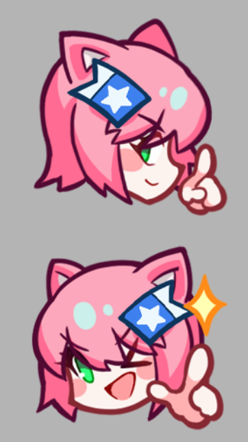 StarBooomGames's tweet photo. I tried designing a cute icon for an illustrated guide, and also made a variation for when it's selected.🍬
#MobileGame #Pinball #CuteAnime #PocketFlipper https://t.co/0YqqyxLplc