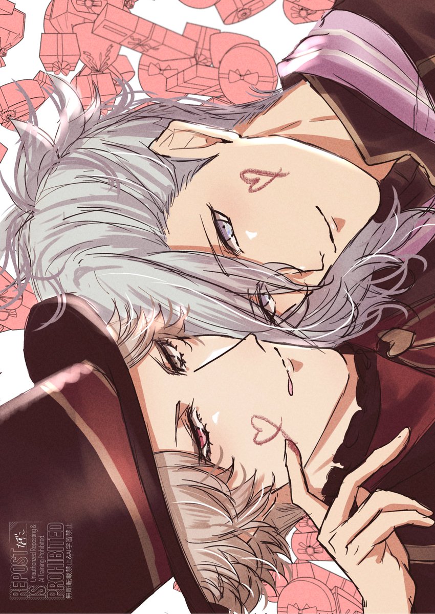 ハッピーバレンタインの藍蘭💜❤(遅刻)