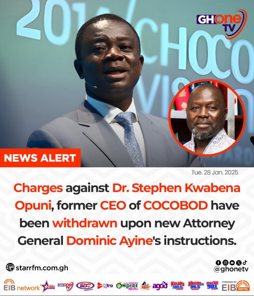 Emmanue57079000's tweet photo. @nyavorx @Piloloo4 Does the 8 years include last year? As in, does it include 2025 under Randy Abbey? Or the direction is investigate the activities under Boahen-Aidoo? This same Attorney General or different one Politics y3 bonsam adwuma. https://t.co/hAnTiHWxSi
