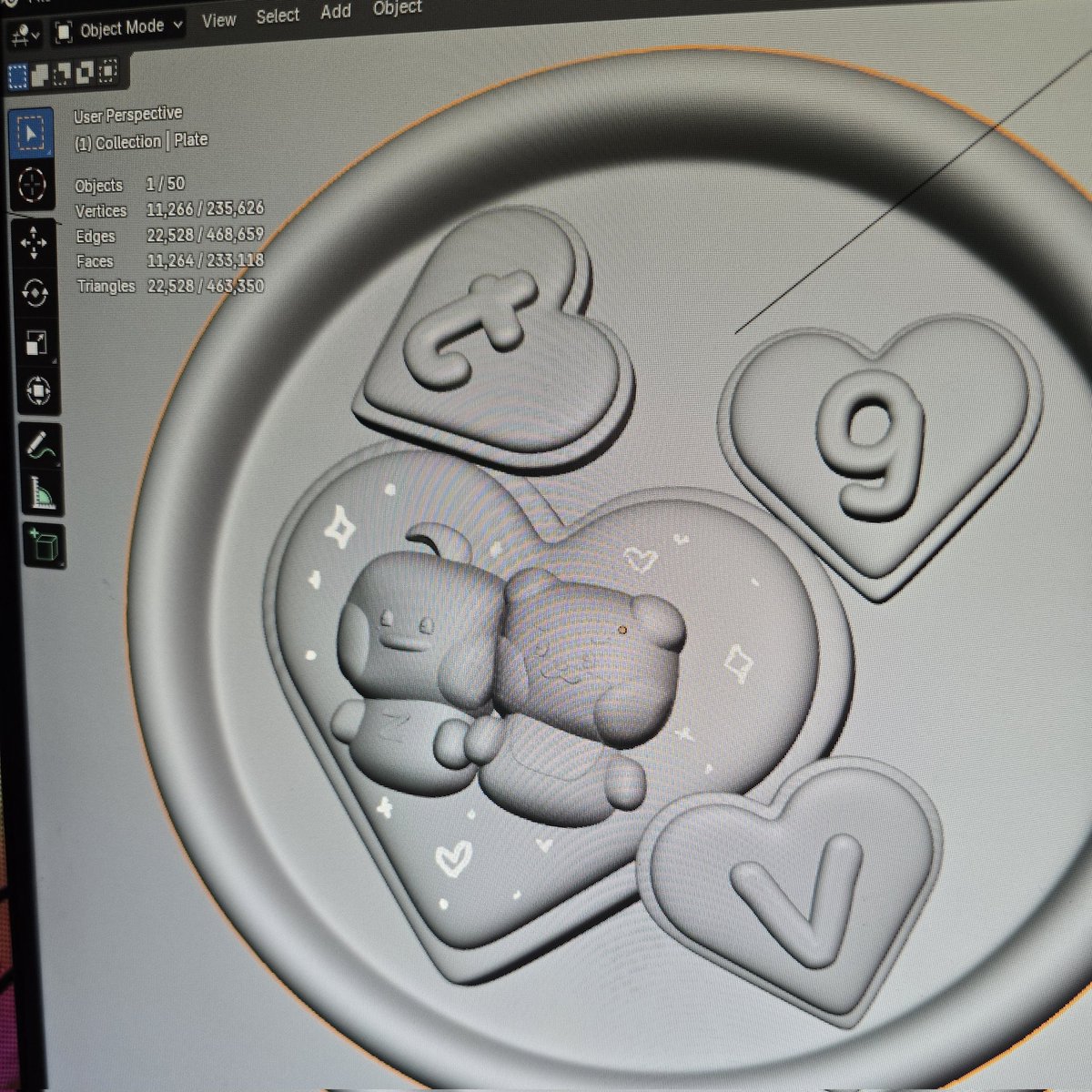 taeraeseasons's tweet image. #3db for funsies ✨️