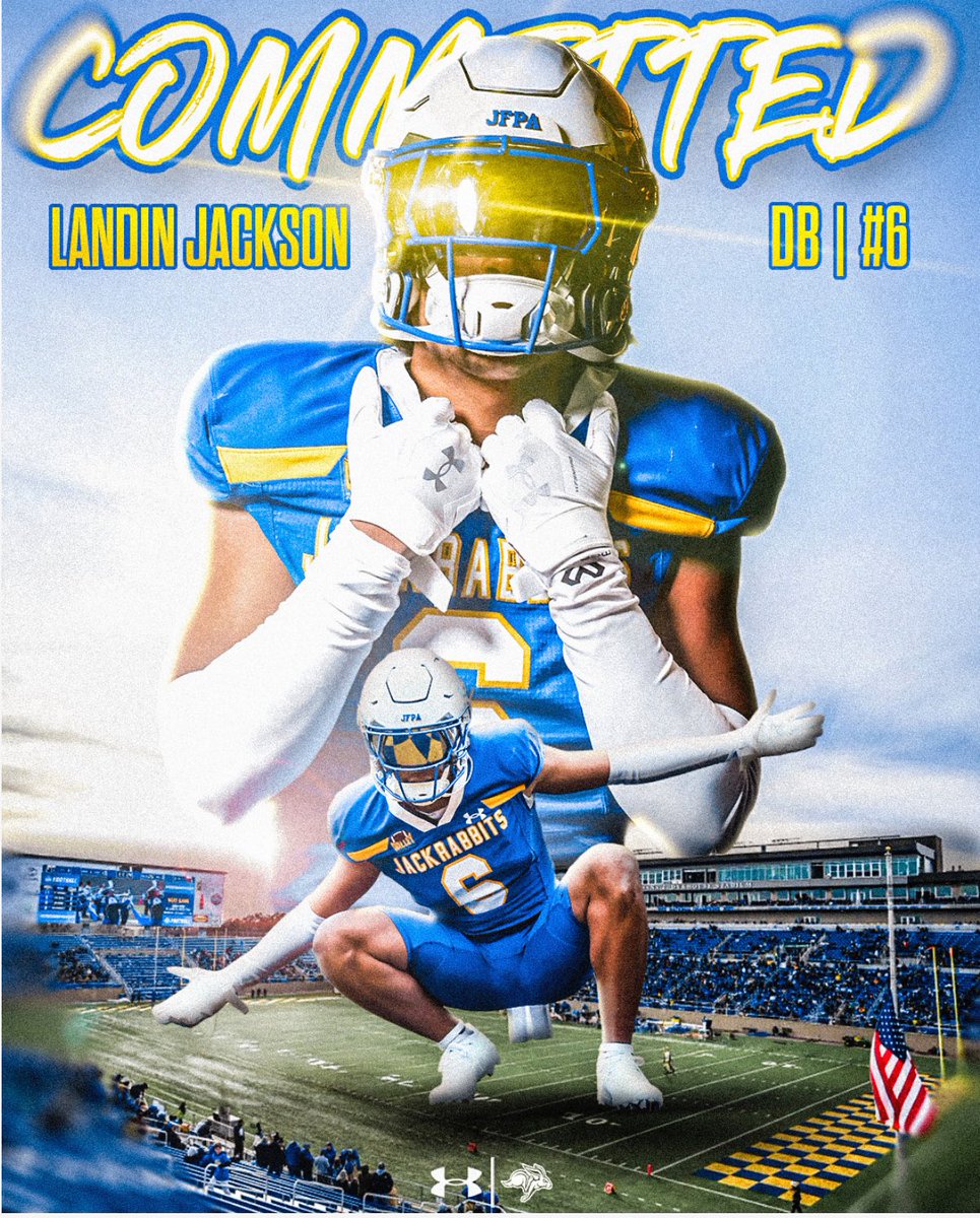 Just wanna thank the lord for getting me to this point extremely grateful and excited to see where the lord takes me . After a great talk with <a href="/CoachDtjackson/">Dan Jackson</a> I’m grateful to announce my commitment to SDSU!✝️ wanna thank <a href="/Coach_Vargas_/">Nick Vargas</a> <a href="/NewBraunfelsISD/">New Braunfels ISD</a> <a href="/NBISDAthletics/">NBUnicornAthletics</a> #GoJacks 🐇