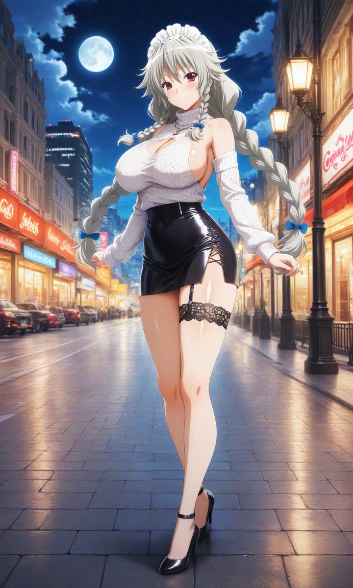CrimsonDragonV's tweet photo. After working alongside her rival, Grayfia reserves a night to enjoy herself!

#GrayfiaLucifuge #HighSchoolDxD #DxD #Anime #Waifu #PixAI #AIArt https://t.co/kZegmpIiNH