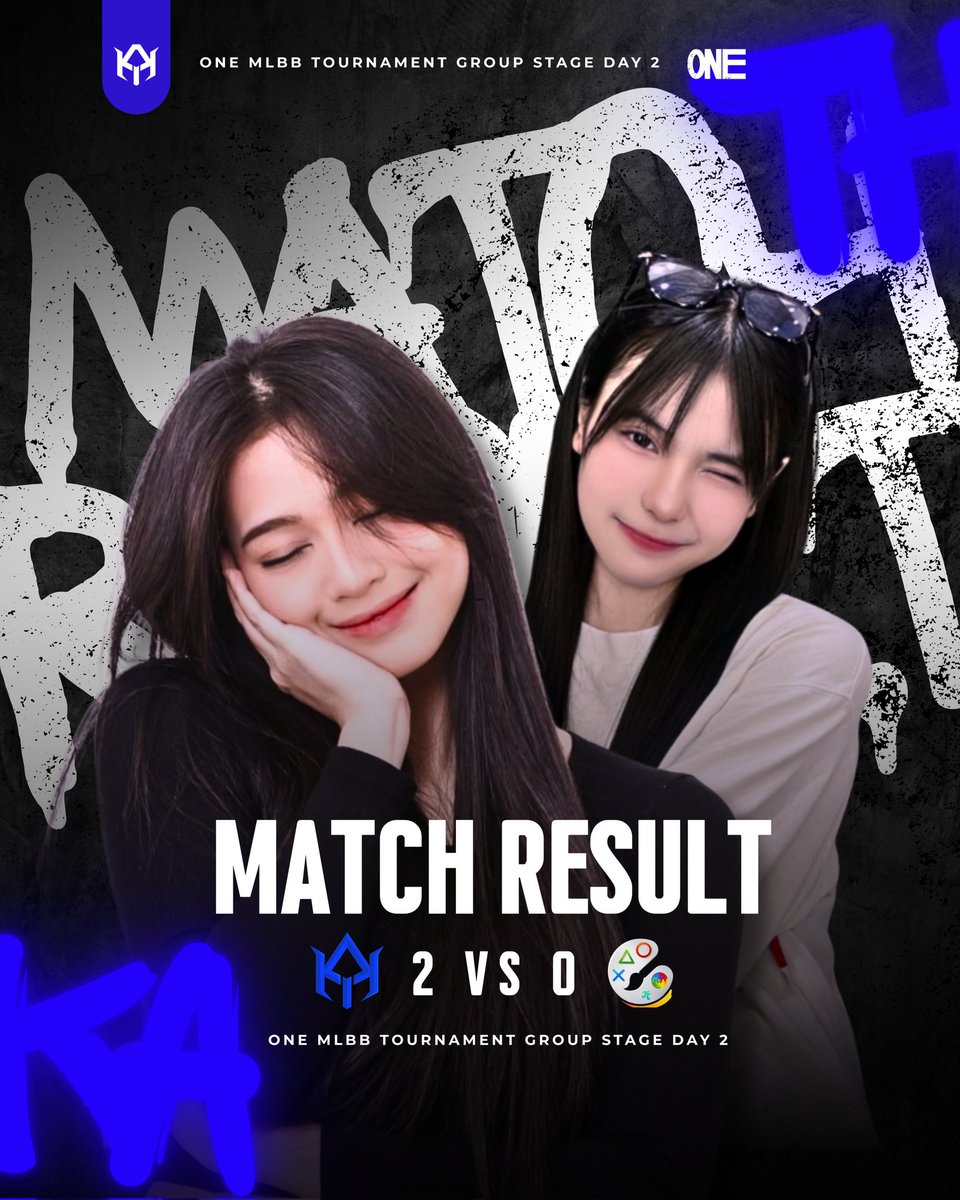 We won 2–0. With this result, we have secured three consecutive victories and successfully advanced to the next round.

Our spirit continues to burn like an unquenchable flame we will keep igniting that fire in the next match🔥🔥.

#siKATH
#ONE
#AndaiKuBukanIdola
