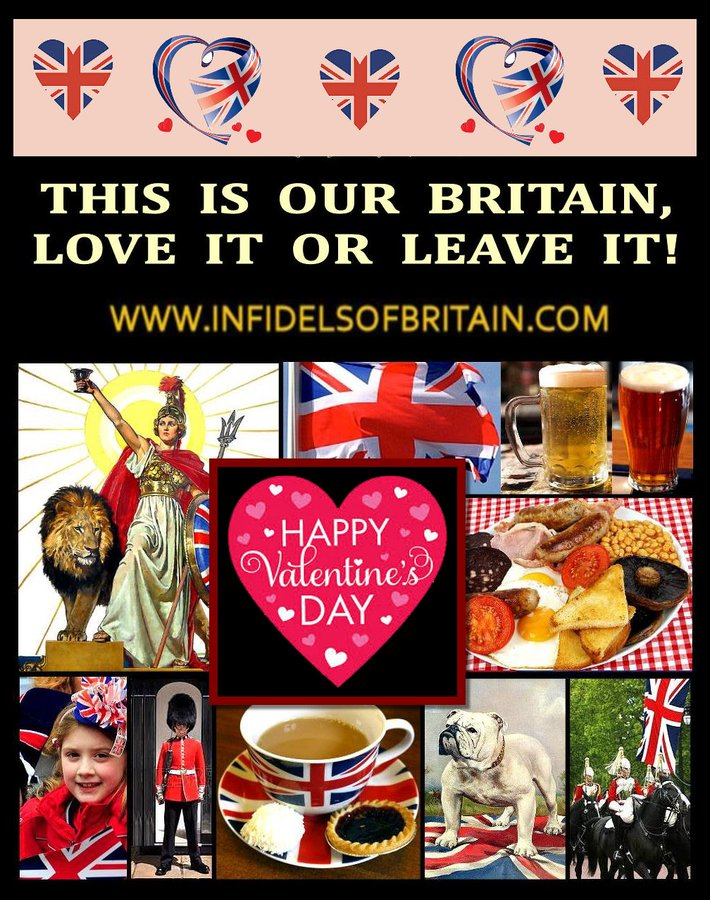 IOBOFFICIAL's tweet photo. THIS IS OUR BRITAIN AND ALWAYS WILL BE! HAPPY VALENTINE'S DAY!❤️🍺🍾🥂#ValentinesDay2026 #Brexit #PostBrexitBritain #NigelFarage #ukip #Tory #globalist #invasion #NWO @kensingtonRoyal @ClarenceHouse
@RoyalFamily @DonaldJTrumpJr
@realDonaldTrump https://t.co/4k2M3LId6t
