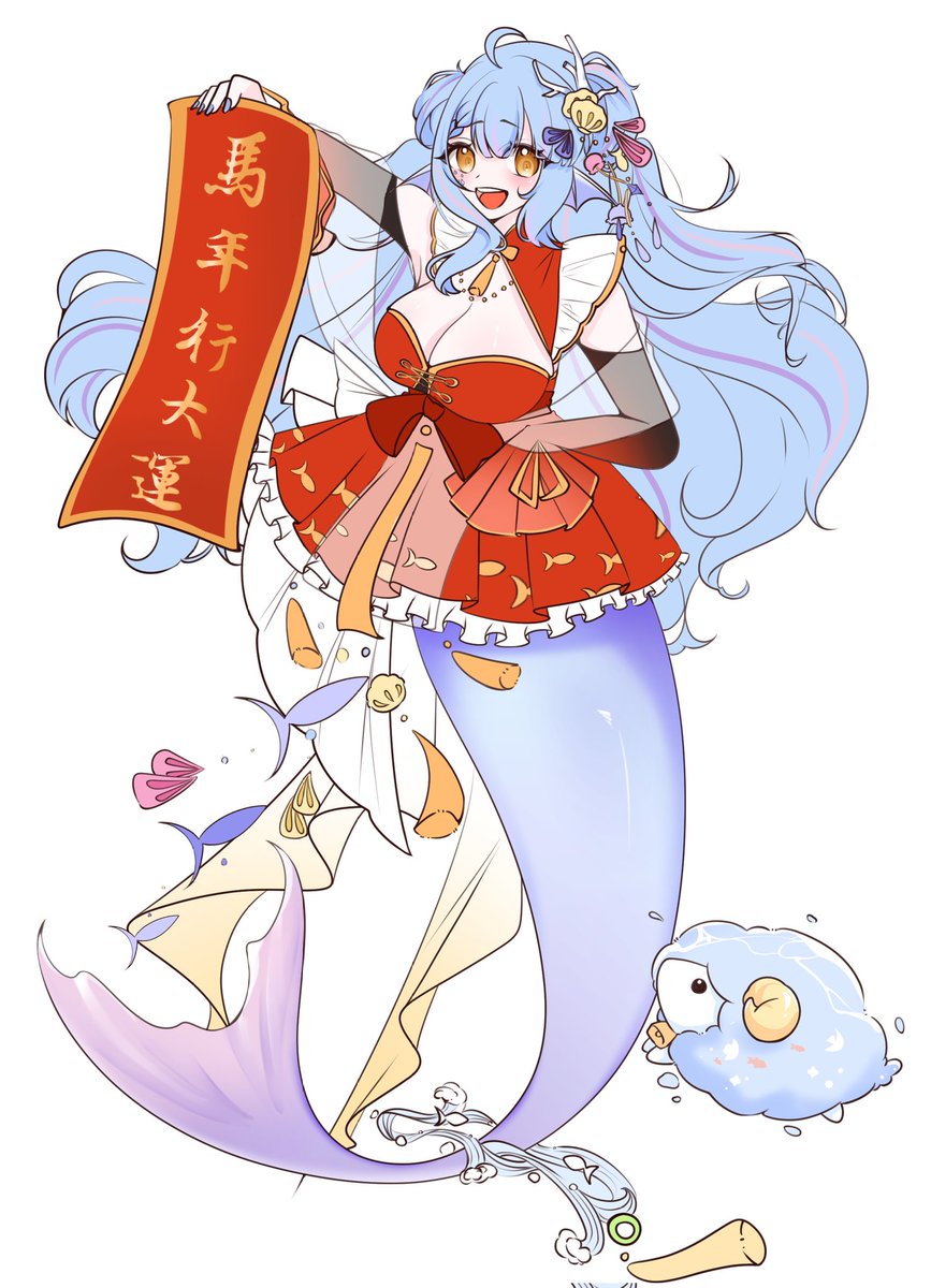 給大家拜個早年
真的超好看好喜歡
圖源委託至
玻璃海工作室-<a href="/sea_glass2026/">玻璃海工作室✧委託開放中</a> 
繪師
泱姆姆-<a href="/my2379195872052/">睡魔熊泱姆（暫不接委託 可排單）</a> 
大家有興趣可以去委託
委託價格都很實惠