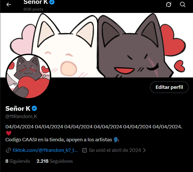 Señor K tweet media