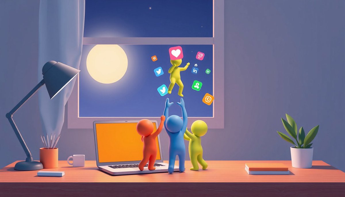 Late-night crew, where you at? 🌙

Small accounts deserve big love!  
Let’s boost that engagement. Follow back and support each other! 📈 

Drop 👋 if you’re in!