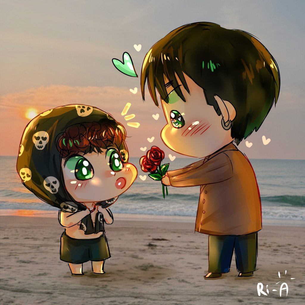 💚👶🌹🌹👨💚
#ออฟกัน
#OffGunfanart