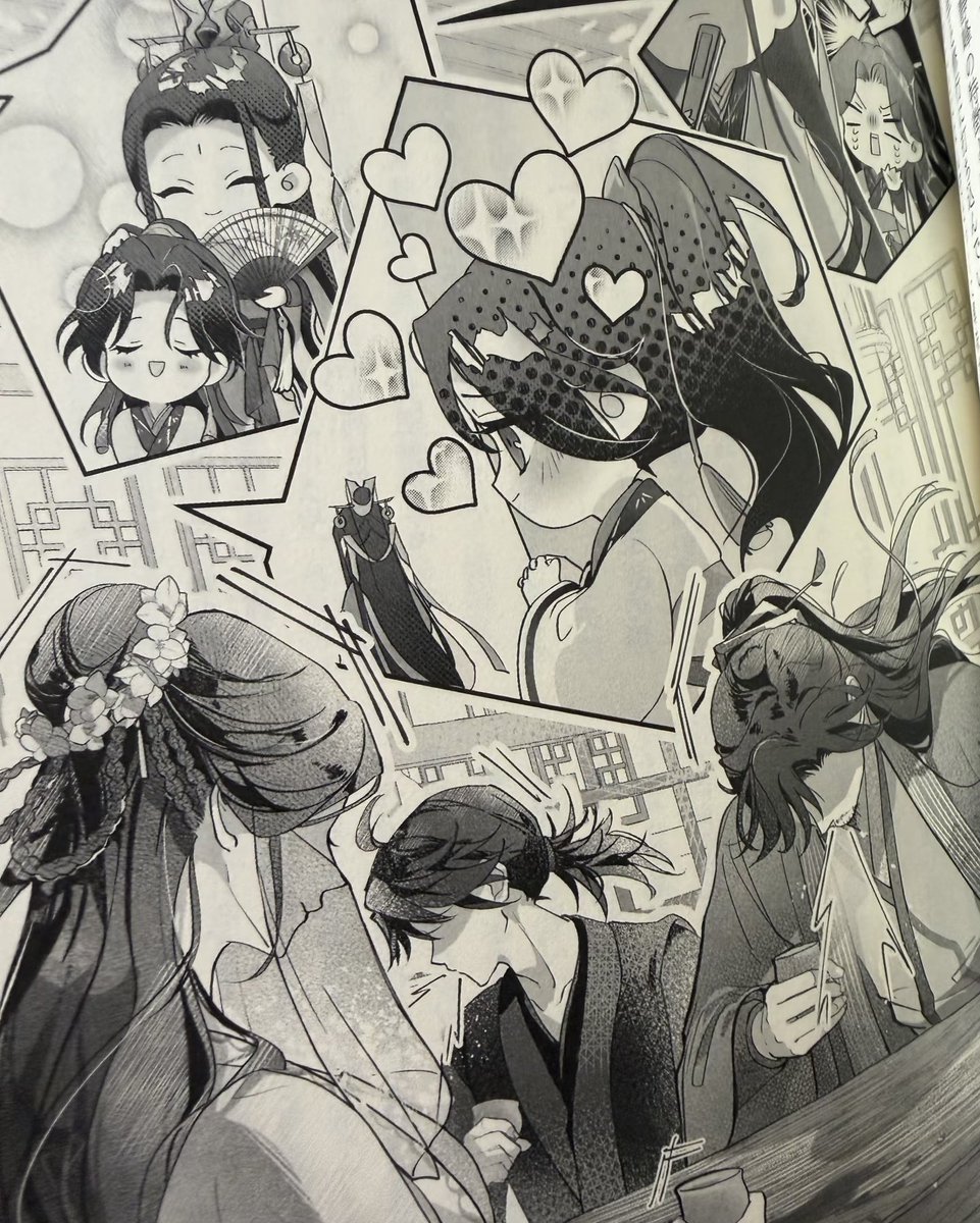 Nooooo, Shen Qingqiu escuchando las historias que contaban de Binghe y él. 😂