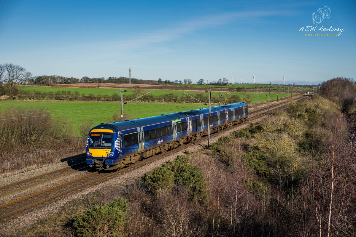 ASMRailPhotos's tweet image. 🖍️| 5Q24 0828 Haymarket Depot to Doncaster Works Wagn Shops

📣| @ScotRail 
🚂| Class 170430
📍| Crowden Hill
📆| 14/02/2026

#class170 #170430 #scotrail #turbostar 

📸| Photography by @ASMRailPhotos©️