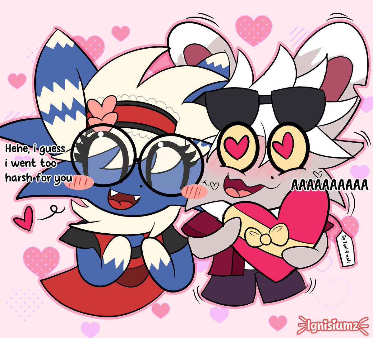 Malvoline is very happy today! Honestly i can't blame him hehe. ❤️