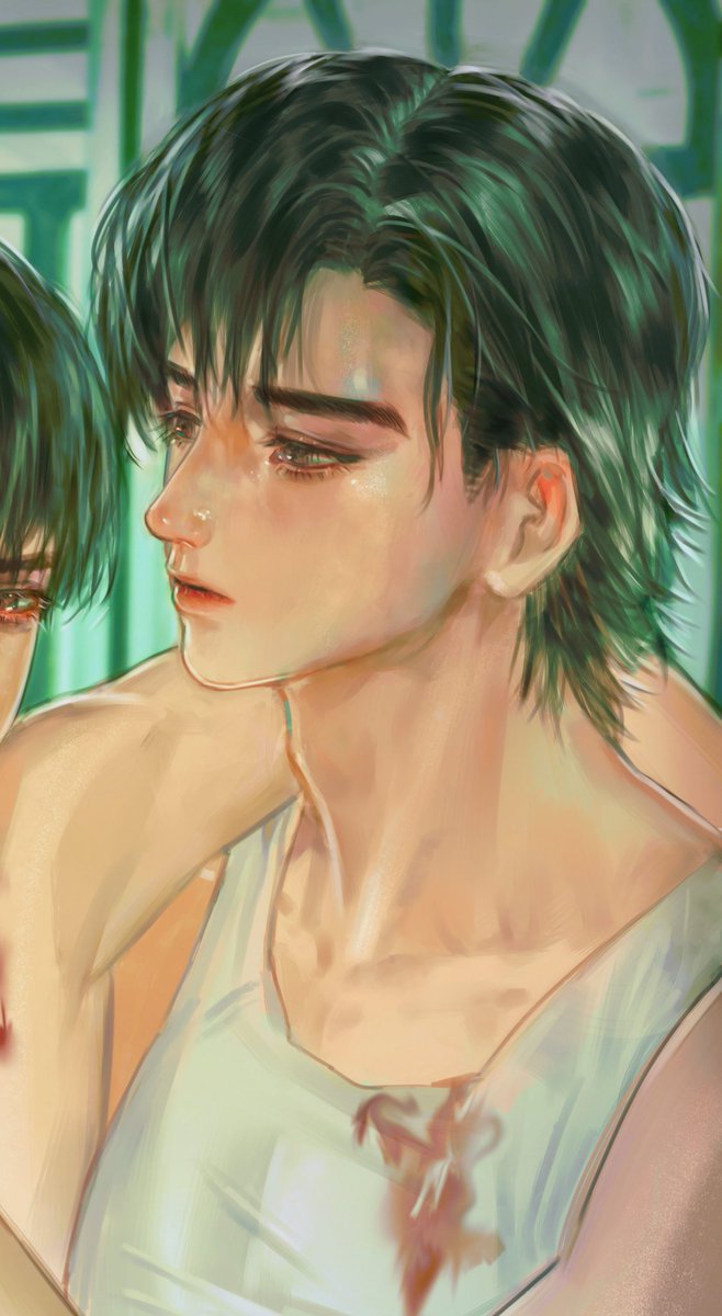 2026.2.14
电子化地爱吧，年轻的语言🌙
#oc #languagehumans #illustration