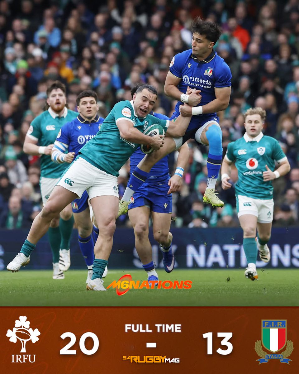 ScrumShutter's tweet image. Ireland dig deep and hold firm to edge out Italy in Dublin! 🇮🇪🔥 

#GuinnessM6N | #Since1883 | #biggame