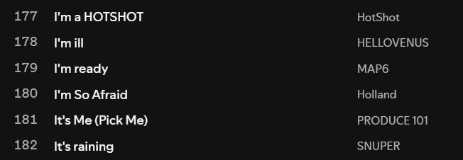 my playlist so right actually