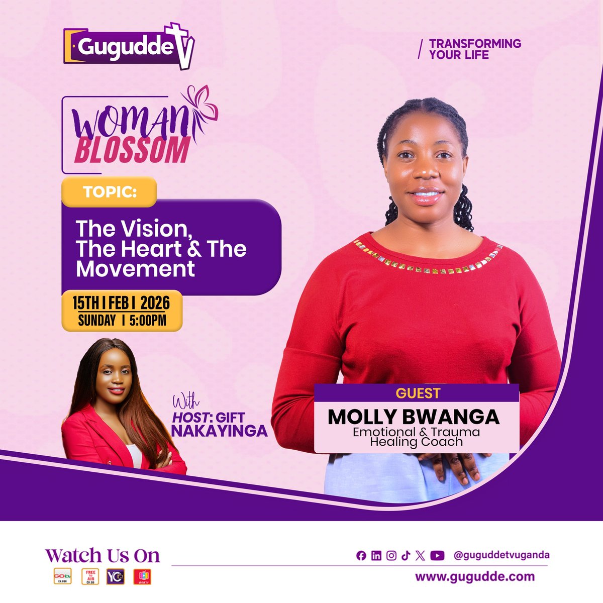 Blossom ,Growth Blocks 🚫 

Deep inside all us there is a desire to  become the best version of ourselves.A voice yearning to come out.

Have you ever wondered what blocks you from unleashing the potential in you.

Sometimes it's unhealed pains, wounds and trauma.Join us.