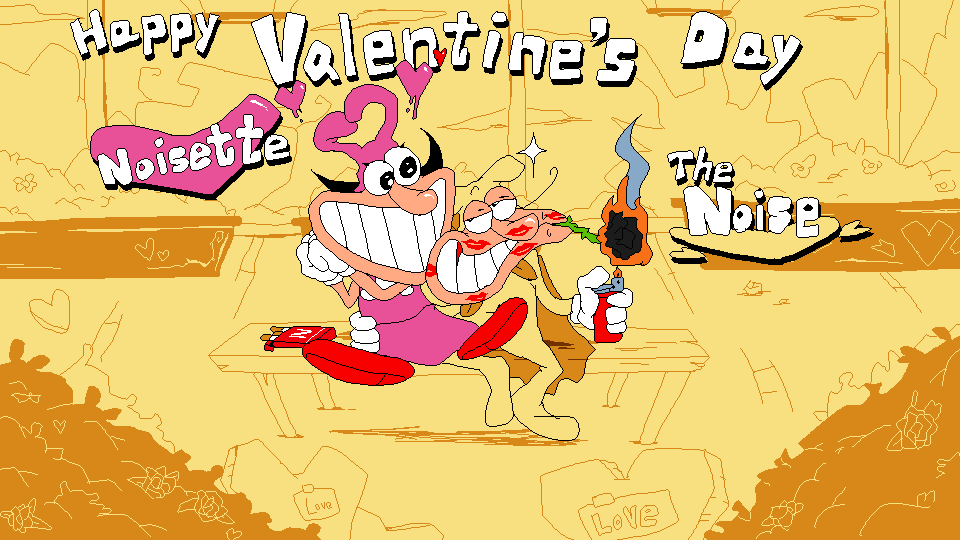 #pizzatower #pizzatowerfanart
Happy Valentine's Day!