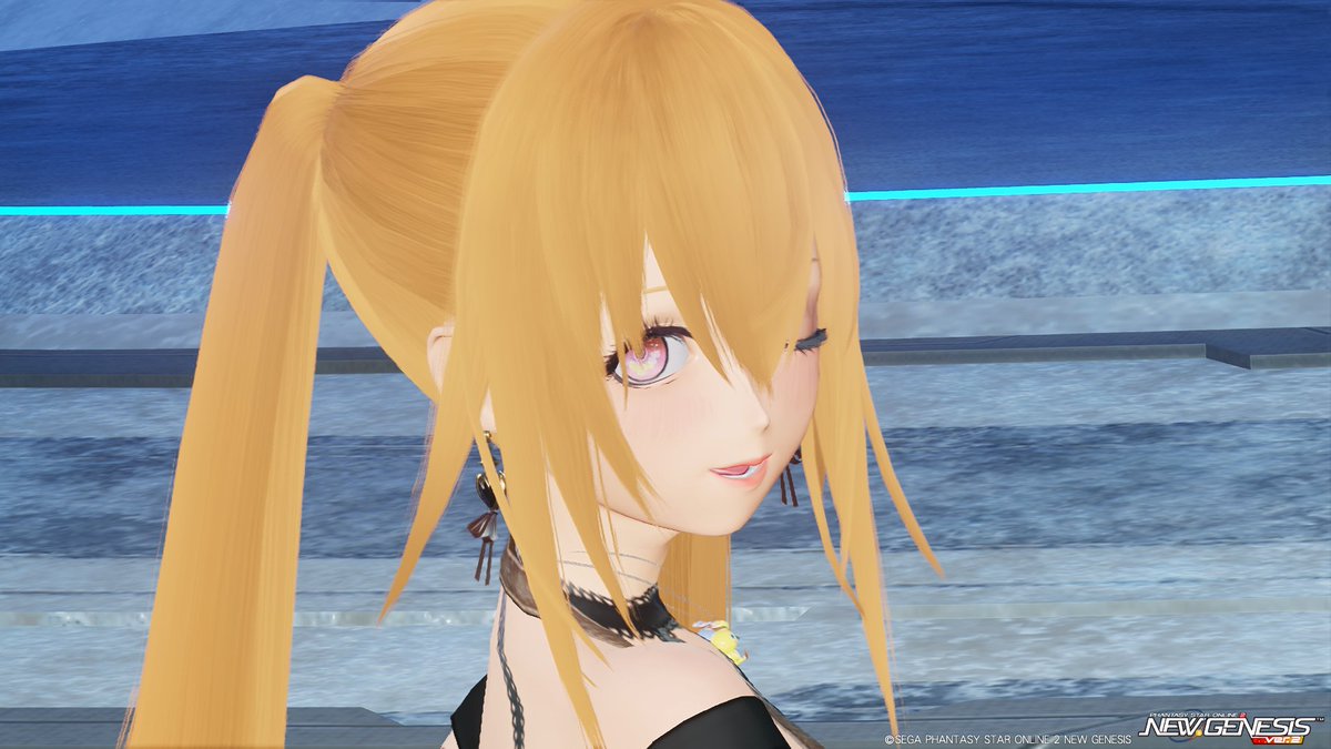 振り向きウインク！