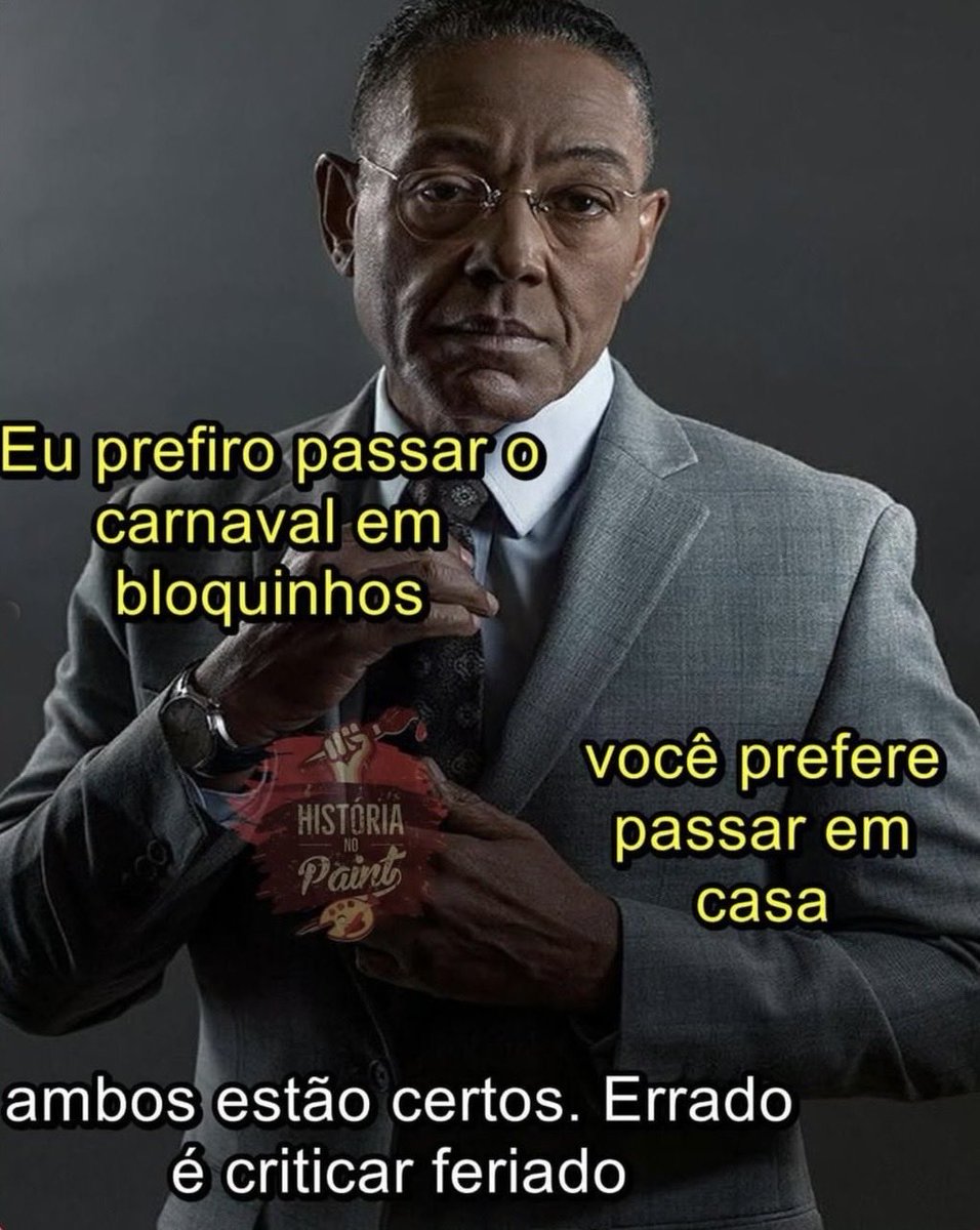 HistoriaNoPaint's tweet image. criticar feriado é foda