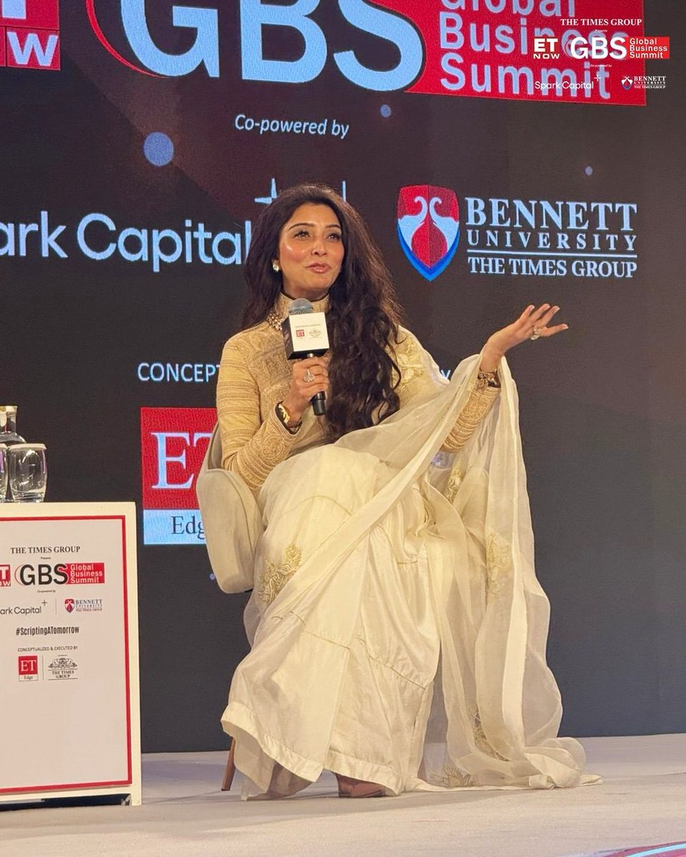 Honoured to be part of Bharat’s Wheel of Fortune at the ET Now Global Business Summit. Grateful for the opportunity to engage in a meaningful conversation on India’s future. 🇮🇳✨