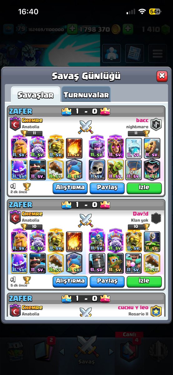 wolfofsolana1's tweet photo. How am I meant to improve when I only face hyperbait @ClashRoyale @supercell https://t.co/FP8Lz0GTmT