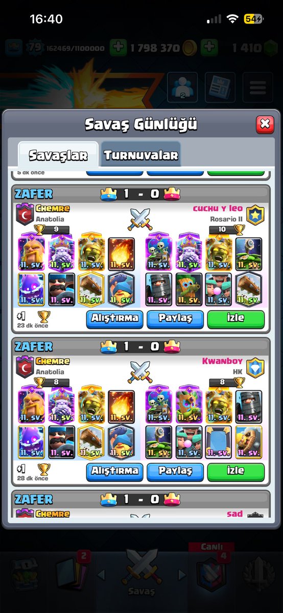 wolfofsolana1's tweet photo. How am I meant to improve when I only face hyperbait @ClashRoyale @supercell https://t.co/FP8Lz0GTmT