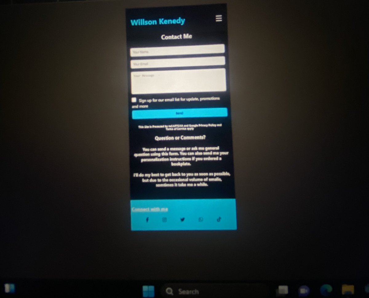 dev_abdul_azeem's tweet image. Day 2️⃣ of #100DaysOfCode 

Building projects before learning React.

Today I built:
✅ Homepage
✅ About page

Built so far:
✅ Book page
✅ Contact page
✅ Homepage
✅ About page

Project: Author Website 

Next: Review &amp;amp; Preview pages 

#BuildInPublic #WebDev #CodingJourney