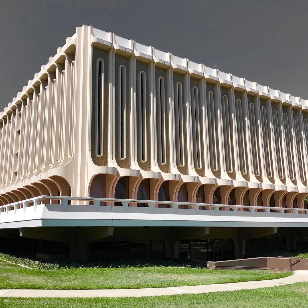 Brutalist Architecture; The Langson Library