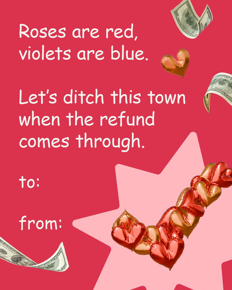 turbotax's tweet photo. Tag your crush to weird them out &amp; take things too far, too fast 😘 https://t.co/YrJL3lCetK