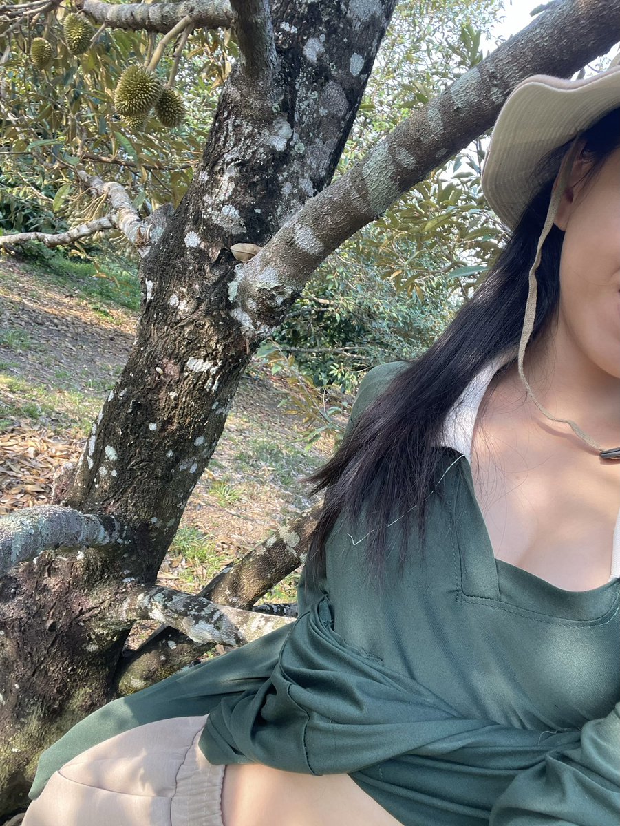 มาตัดที่สวนได้เลย #สวนทุเรียน #เรียลหญิง