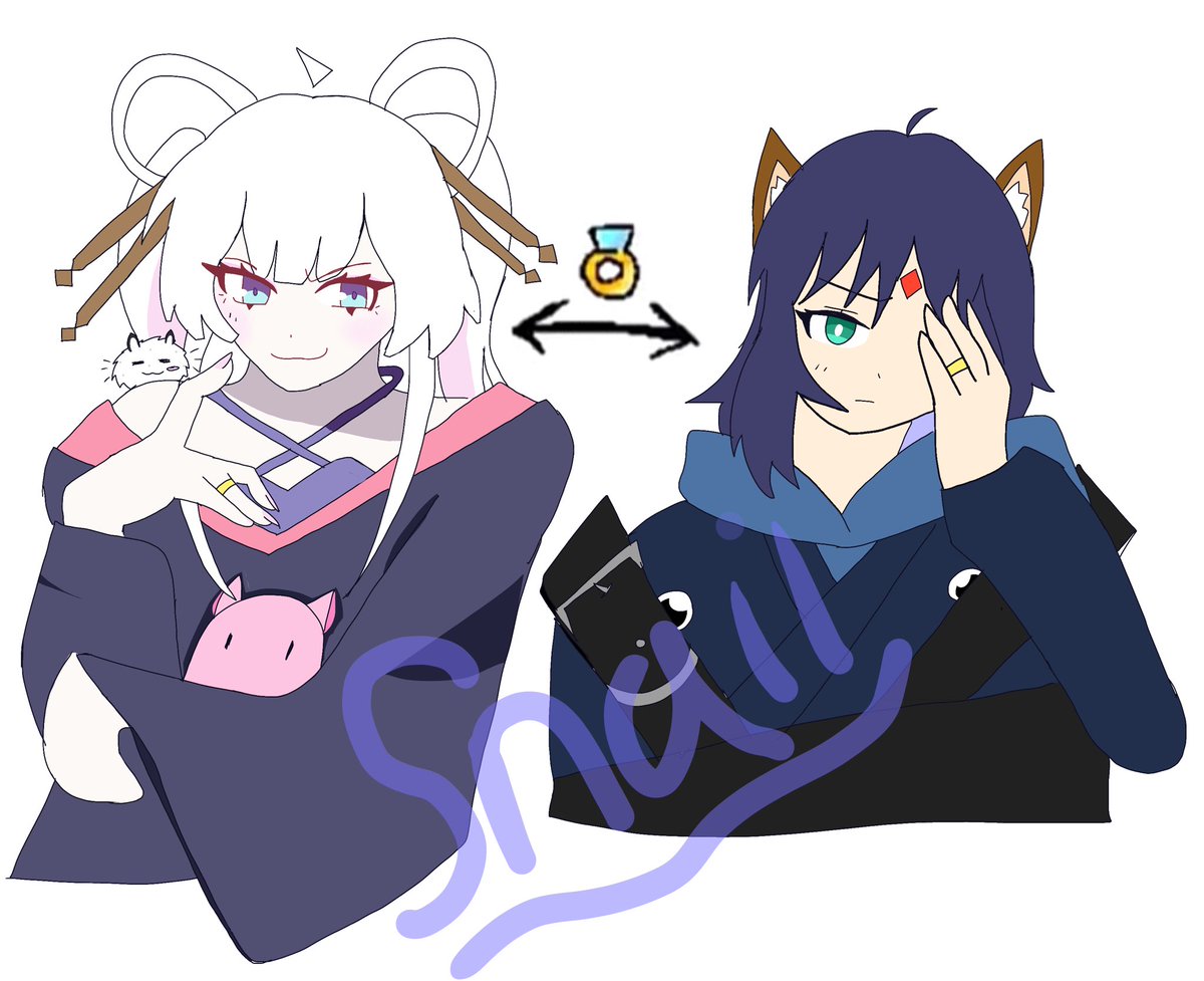 first drawing after a while 😭