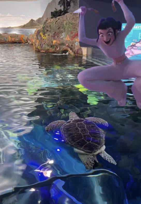 awww omg she’s seen the turtles ZOEY NO-