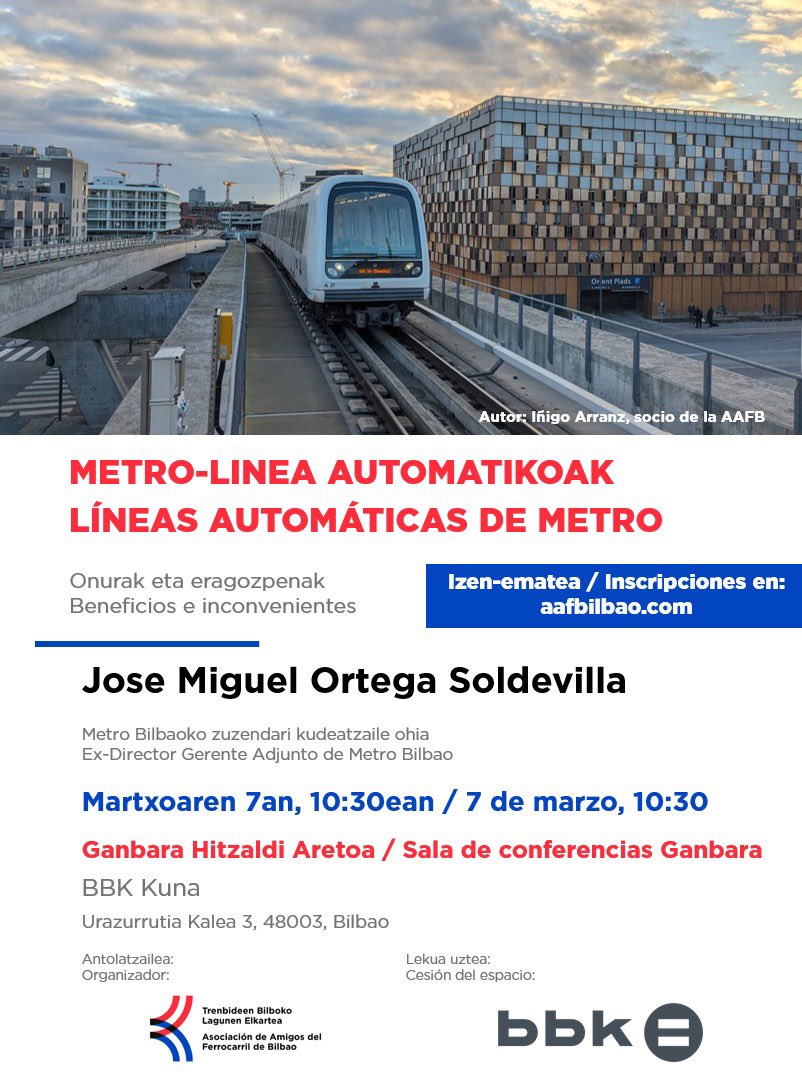 Asociación de Amigos del Ferrocarril de Bilbao tweet media