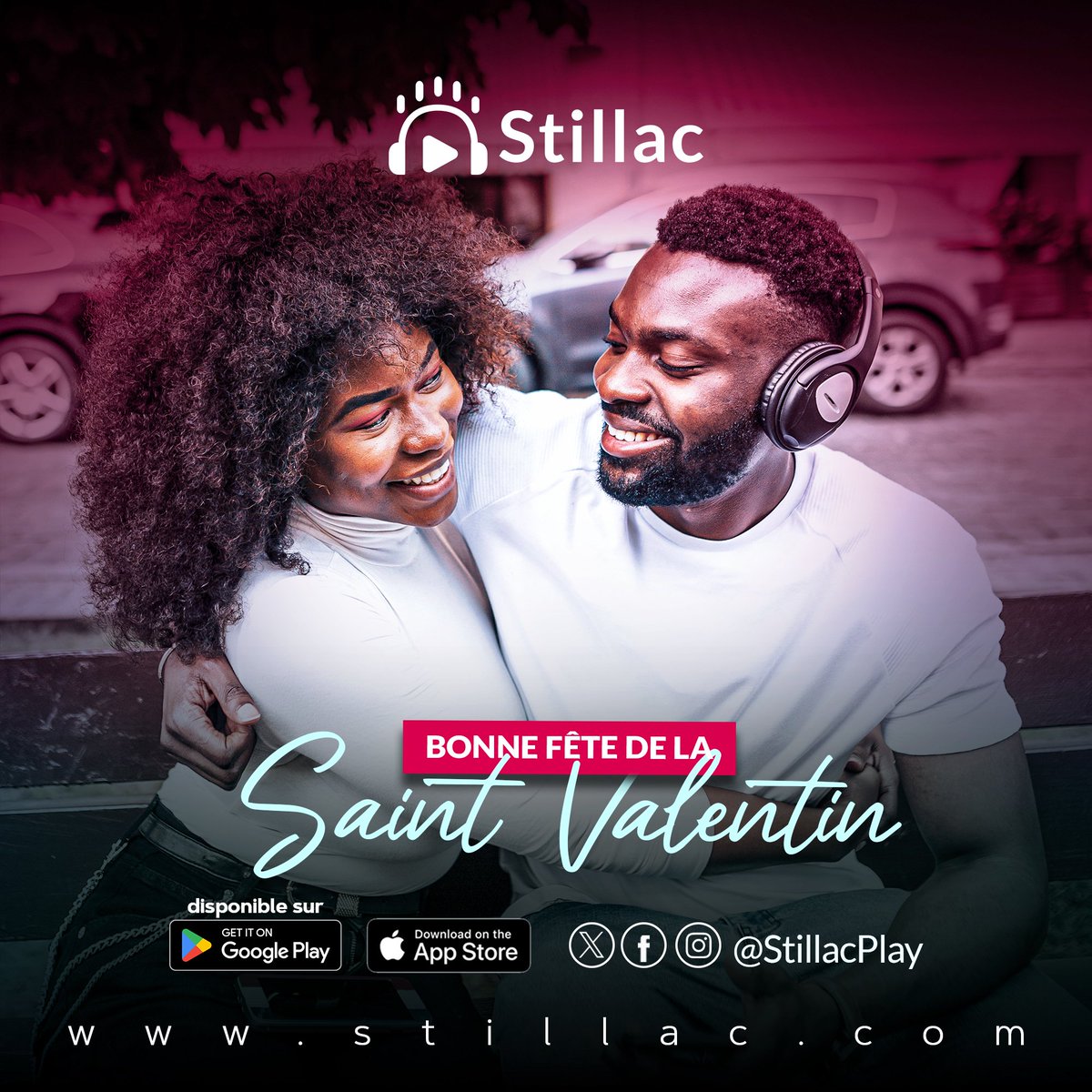 💞 Que l'AMOUR soit et demeure dans vos vies. 

Heureuse Saint Valentin la Stillac Nation ❤️✨

#Stillac
#LeMeilleurDeLaZik
