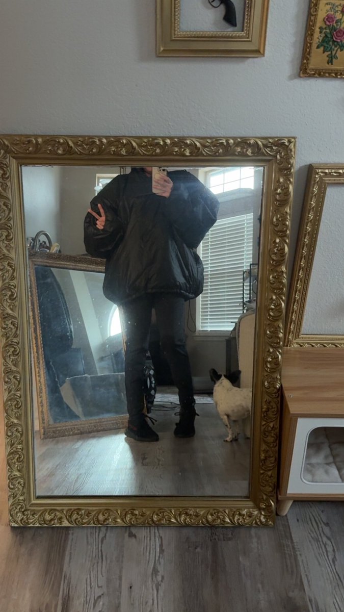 Yzy gap marshmallow hoodie (bcuz it raining) w yzy boosts on this day of my own patron saint ye ✨