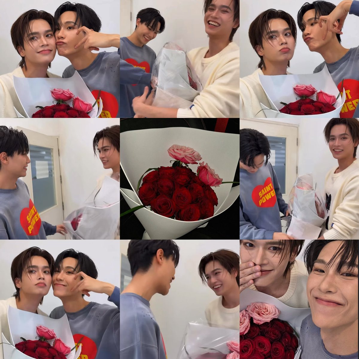 อยู่ให้ดอกไม้กันแบบนี้ไปทุกปีเลยนะ 🌹💖✨