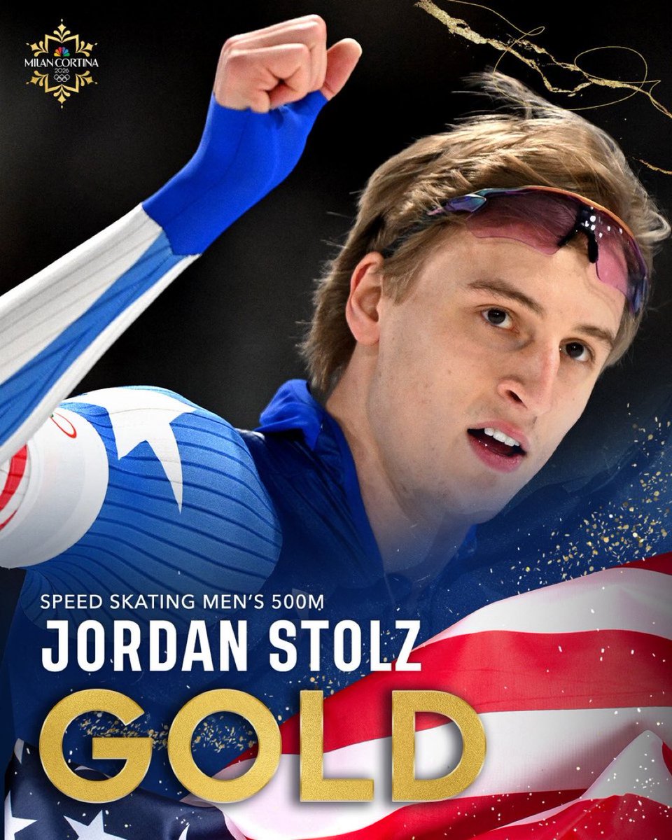 🇺🇸 | ALERTA OLÍMPICA - JJOO 2026: Patinaje de velocidad 500m masculino:

🥇🇺🇸 Jordan Stolz
🥈🇳🇱 Jenning de Boo
🥉🇨🇦 Laurent Dubreuil