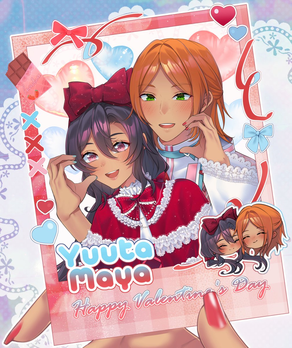 with these unadorned words, i’ll write you a love letter with all of my heart. 💌💘

🎨: nsu1122701

#yuumaya #enstarsyume