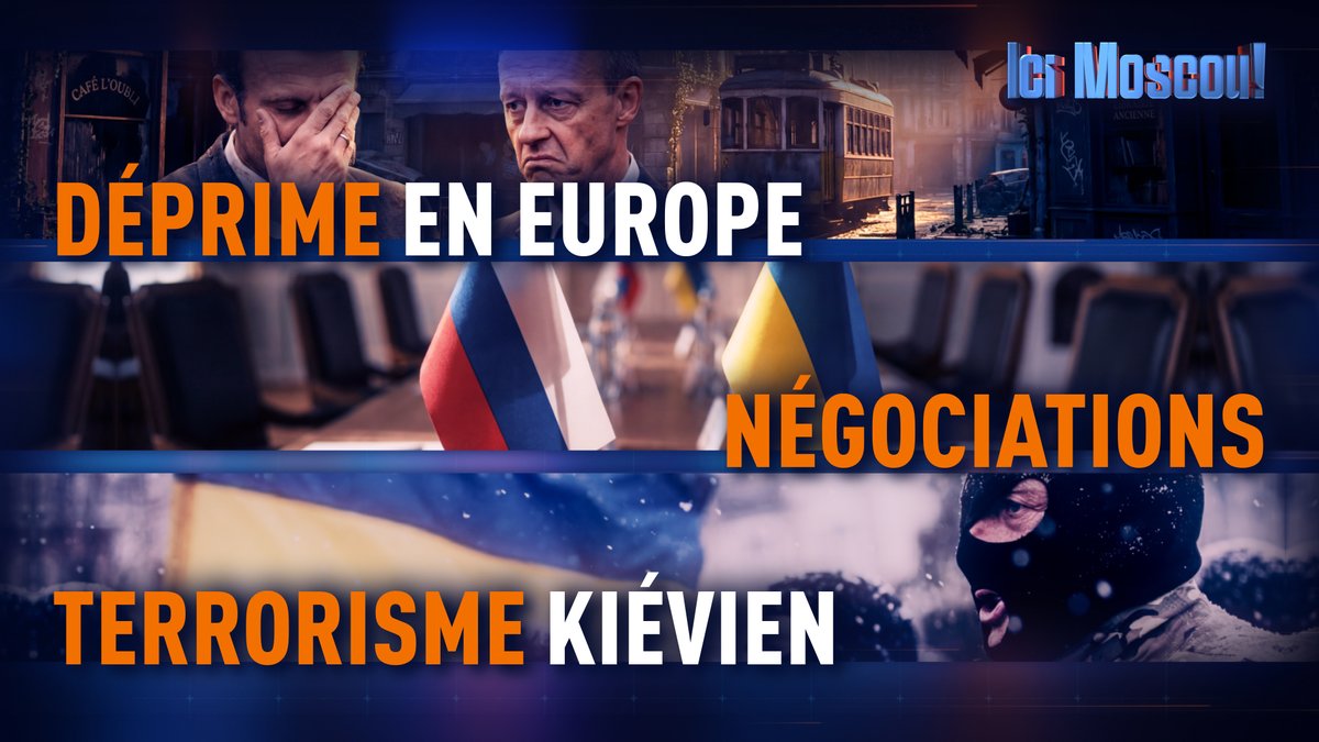 ICI MOSCOU ! Déprime et terrorisme ukrainien
<a href="/edouardhusson/">Edouard Husson</a> 
Lien Odysee :
odysee.com/@EchiquierMond…
Lien Rumble :
rumble.com/v75r2b0-ici-mo…
Lien VK :
vk.com/wall503545685_…
Dans cette nouvelle édition de « ICI MOSCOU », Xavier Moreau évoque le désarroi des Européens au sujet de