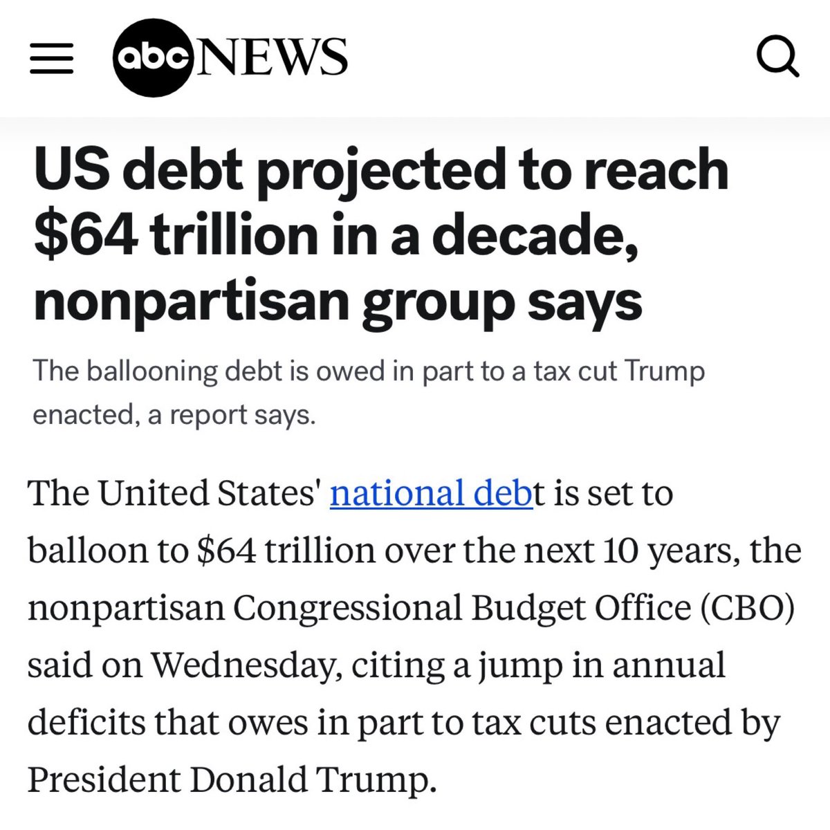 DarrigoMelanie's tweet image. Trump ran on reducing the deficit, and eliminating fraud and waste…

… then he gave more massive tax cuts to corporations and billionaires that are exploding the deficit, while taking bribes and giving massive kickbacks to donors.

Do you understand it was all a scam yet?
