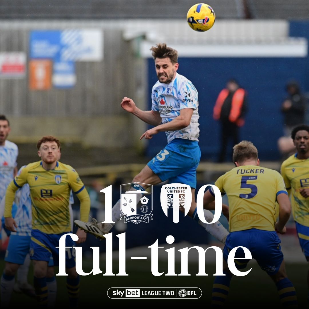 Barrow AFC tweet media
