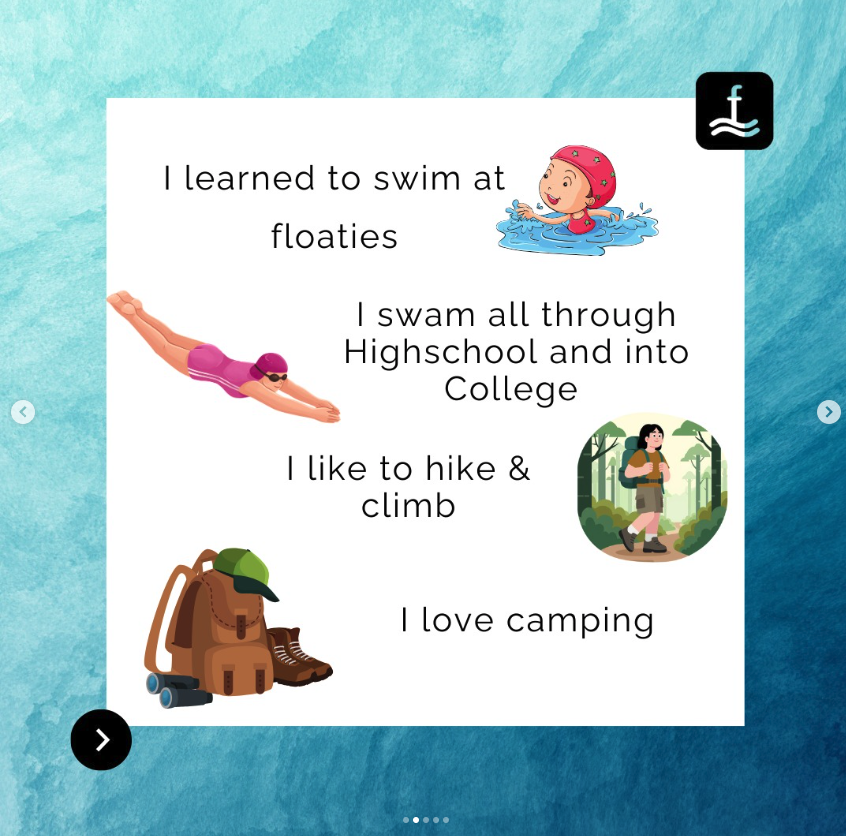 floaties's tweet photo. Say Hi to Coach Kayne🤍
Her schedule will be opening soon. We’re excited to have her and can’t wait for you to meet her! Stay tuned and get ready to book your spot!

#floatiesfamily #sandiego #swimlessons #watersafety #floaties https://t.co/rawLu6vB9b
