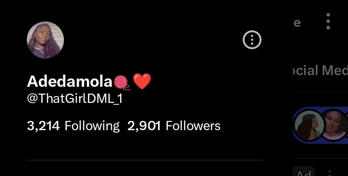 100 followers aways from 3k. 
If I enter 3k today, a mutual will be getting a verification mark payment for me to celebrate. 🙂‍↔️🔥

As you can see, local woman follows back. 🫶