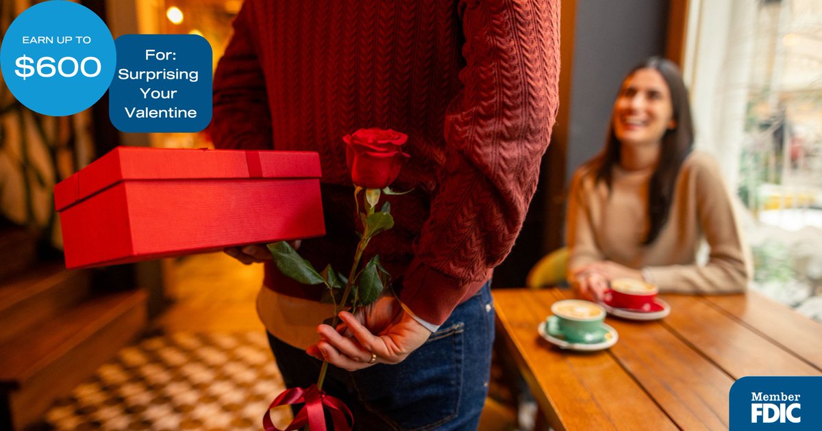 Blue Foundry Bank has an offer you’ll love! Earn up to $600 with our Blue Axis Edge® Checking and Savings accounts, so you can treat your valentine to something special this year. Learn more: bluefoundrybank.com/blue-axis-edge…