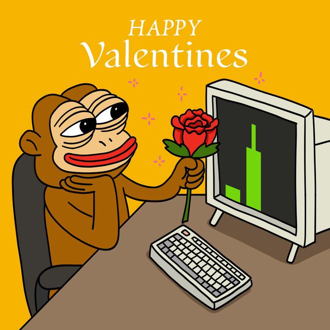PonkeDev's tweet image. Happy Valentines Day $Ponke 🌹