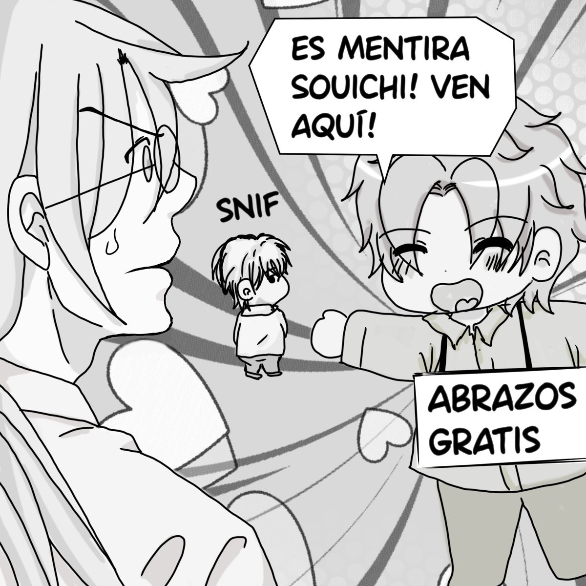 AszShima's tweet photo. #ksb #koisurubokun #sanvalentin 
Uy, ya es san Valentín y aparte de celebrar a la linda familia de koisuru, el nuevo cap dónde a Souichi lo quieren como nuera😍, tenemos ya el siguiente mes la continuación 🥺 https://t.co/nuFHyrrRk9