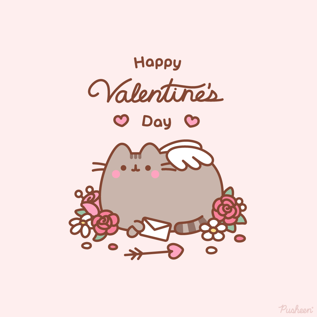 Pusheen's tweet image. 💘