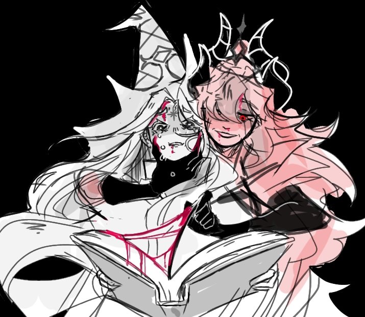 Gwynyy5's tweet image. "Pure Vanilla Cookie, since you refuse to do it yourself.....I shall gladly turn that page for you!!!"

Messy sketch as I obsess over the latest episode and crave for more.

#crkfanart #cookierunkingdom #purevanillacookie #darkenchantresscookie