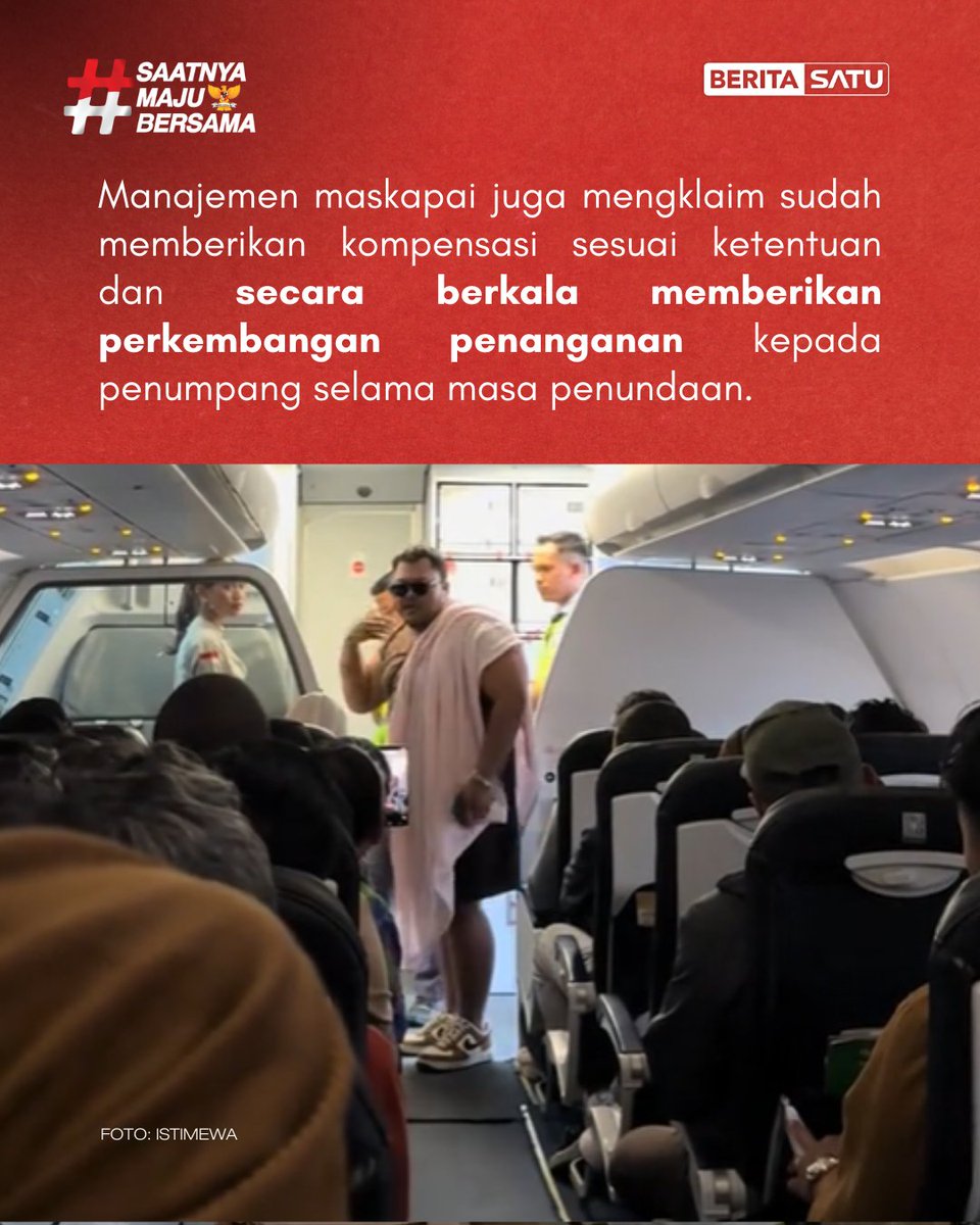 Super Air Jet menyampaikan permohonan maaf atas keterlambatan penerbangan IU-742 rute Jakarta–Bali yang terjadi pada Kamis (12/2/2026). Insiden ini menjadi viral setelah seorang penumpang mengungkapkan kekecewaannya karena pesawat mengalami delay hingga lima jam tanpa kejelasan